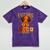 Girl Future HBCU Graduate Afro College Graduation Kids Mineral Wash Tshirts Mineral Purple