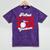 Girlfriend Of a 2025 Graduate Prom Graduation 25 VolleyBall Mineral Wash Tshirts Mineral Purple