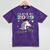 Girls Class Of 2029 Magical Unicorn Graduation Cap Mineral Wash Tshirts Mineral Purple