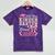 Girls Little Miss Kindergarten Grad 2025 Coquette Graduation Mineral Wash Tshirts Mineral Purple