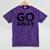 Go Away Sarcastic Antisocial Introvert Saying Mineral Wash Tshirts Mineral Purple