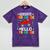 Goodbye 3rd Grade Hello 4th Grade Graduation 2024 Mineral Wash Tshirts Mineral Purple