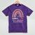 Goodbye 5TH Grade Graduation 2024 Hello 6TH Grade Rainbow Mineral Wash Tshirts Mineral Purple