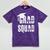 Grad Squad Graduate Graduation T-Shirt Graduation Idea Mineral Wash Tshirts Mineral Purple
