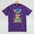 Graduate Kangaroo Class Of 2025 Kids Graduation Mineral Wash Tshirts Mineral Purple