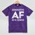 Graduated AF 2018 Senior Graduation Shirt Mineral Wash Tshirts Mineral Purple