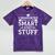 I Graduated College High School Graduation Senior Mineral Wash Tshirts Mineral Purple
