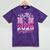 Graduation 2025 Proud Mom Of 2025 Graduate Floral Women Mineral Wash Tshirts Mineral Purple