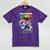 Graduation 2nd Grade Unicorn Roller Skate Girls Grad Mineral Wash Tshirts Mineral Purple