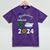 Graduation Cruise 2024 Ship Boat Vacation Summer Vacation Men Women Kids Mineral Wash Tshirts Mineral Purple
