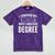 Graduation Day Husband I Survived My Wifes Masters Degree Mineral Wash Tshirts Mineral Purple