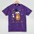 Graduation Flossing Peanut OIT Mineral Wash Tshirts Mineral Purple