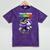 Graduation Kindergarten Unicorn Roller Skate Girls Grad Mineral Wash Tshirts Mineral Purple