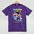 Graduation Pre-K Unicorn Roller Skate Girls Preschool Grad Mineral Wash Tshirts Mineral Purple