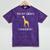 Graduation Shirt You Bet Giraffe I Graduated Pun Mineral Wash Tshirts Mineral Purple