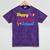 Happy Last Day Of School Graduation Teacher Students T-Shirt Mineral Wash Tshirts Mineral Purple