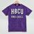 HBCU And Chill Support Alumni Graduation Education Mineral Wash Tshirts Mineral Purple