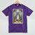 The Hermit Cat Tarot Card Introvert By Georgi Mineral Wash Tshirts Mineral Purple