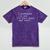 High School College Graduation Mineral Wash Tshirts Mineral Purple