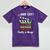 Homeland Security Degree Graduation Film Clapper Mineral Wash Tshirts Mineral Purple