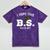I Hope This BS Pays Off Graduation Bachelors Degree Mineral Wash Tshirts Mineral Purple