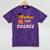 Hotter By One Degree Class Of Graduation 2019 Mineral Wash Tshirts Mineral Purple