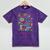 Iconic Nostalgia Vintage Graphic Mineral Wash Tshirts Mineral Purple
