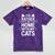 I'd Rather Be Home With My Cats Introvert Cozy Vibes Mineral Wash Tshirts Mineral Purple