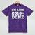 I'm Like 2018 Done Class Of 2018 Graduation T-Shirt Mineral Wash Tshirts Mineral Purple