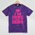 I'm Done Class Of 2024 Pink Girls Women Graduation Mineral Wash Tshirts Mineral Purple