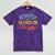 I'm Fluent In Silence And Eye-Rolls Introverts Mineral Wash Tshirts Mineral Purple