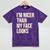 I'm Nicer Than My Face Looks Introverted Introverts Mineral Wash Tshirts Mineral Purple