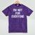 I'm Not For Everyone Humor Joke Sarcastic Introvert Mineral Wash Tshirts Mineral Purple