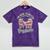 I'm Here To Watch My Dad Graduated 2025 Graduation Mineral Wash Tshirts Mineral Purple