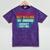 Introvert Aircraft Spotting Lovers Men & Women Mineral Wash Tshirts Mineral Purple