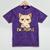 Introvert Anime Cat Ew People Mineral Wash Tshirts Mineral Purple