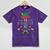 The Introvert Elf Christmas Family Matching Fun Xmas Top Mineral Wash Tshirts Mineral Purple