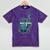 Introvert Music Lover Electric Guitar Rock Mineral Wash Tshirts Mineral Purple