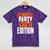 Introvert Party Solo Edition Sarcastic People Hater Mineral Wash Tshirts Mineral Purple