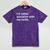 Introvert Sarcastic Turtle Owner Mineral Wash Tshirts Mineral Purple