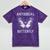 Introverted Introvert Antisocial Butterfly Mineral Wash Tshirts Mineral Purple
