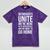 Introverts Unite We'Re Here We'Re Uncomfortable Mineral Wash Tshirts Mineral Purple