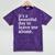 It's a Beautiful Day To Leave Me Alone Introvert Humor Mineral Wash Tshirts Mineral Purple