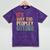 It's Way Too Peopley Outside Introvert Sarcastic Vintage Mineral Wash Tshirts Mineral Purple