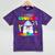 I Just Crushed Preschool Pre-K Preschoolers Graduation Mineral Wash Tshirts Mineral Purple