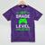 Kids 1st Grade Level Unlocked Back To School Gamer Graduation Mineral Wash Tshirts Mineral Purple