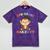 Kids 8th Grade Nailed It Monkey Graduation Mineral Wash Tshirts Mineral Purple