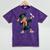 Kids Boys Grad Dabbing Graduation Class Of 2025 Mineral Wash Tshirts Mineral Purple