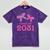 Kids Class Of 2031 Kindergarten Girls Graduation T-Shirt Mineral Wash Tshirts Mineral Purple