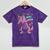 Kids Dabbing T Rex Graduation Kindergarten Class Of 2019 Mineral Wash Tshirts Mineral Purple